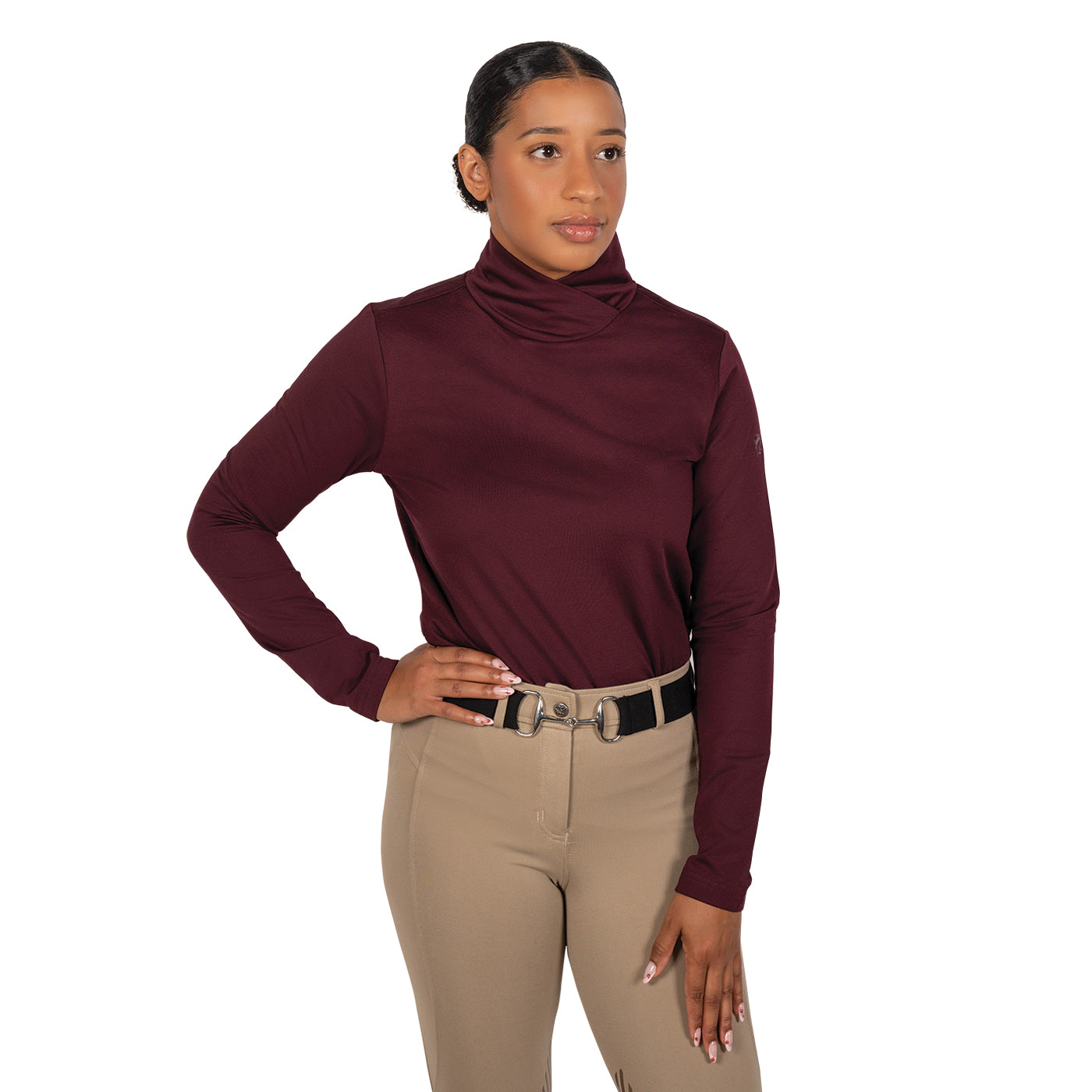 TemTeq Waverly Crisscross Neck Top