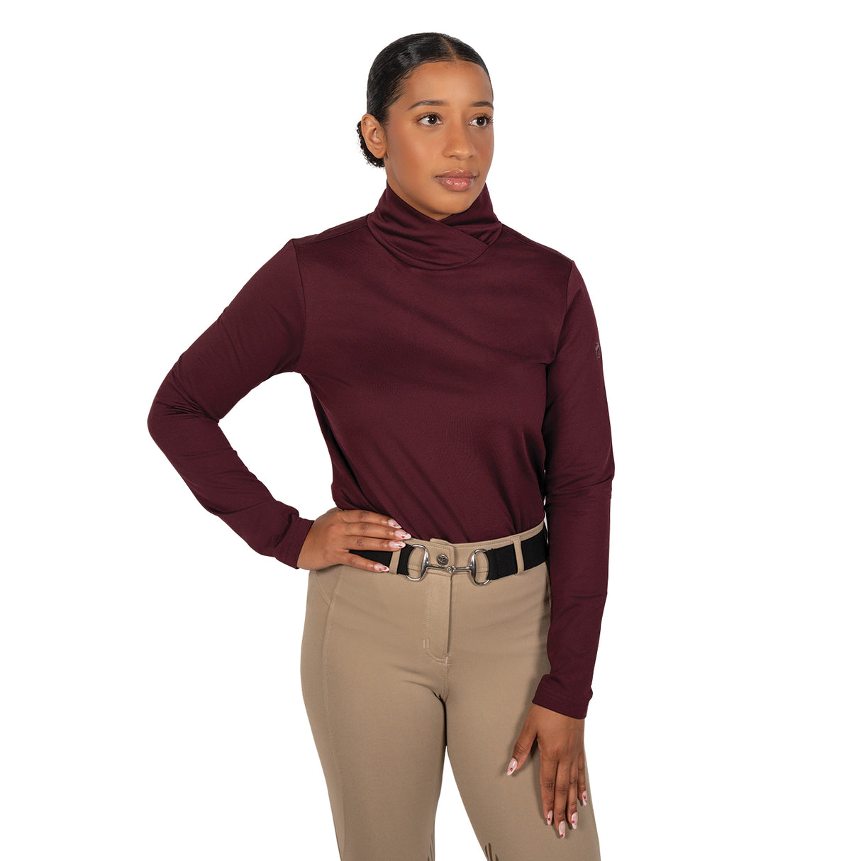 TemTeq Waverly Crisscross Neck Top
