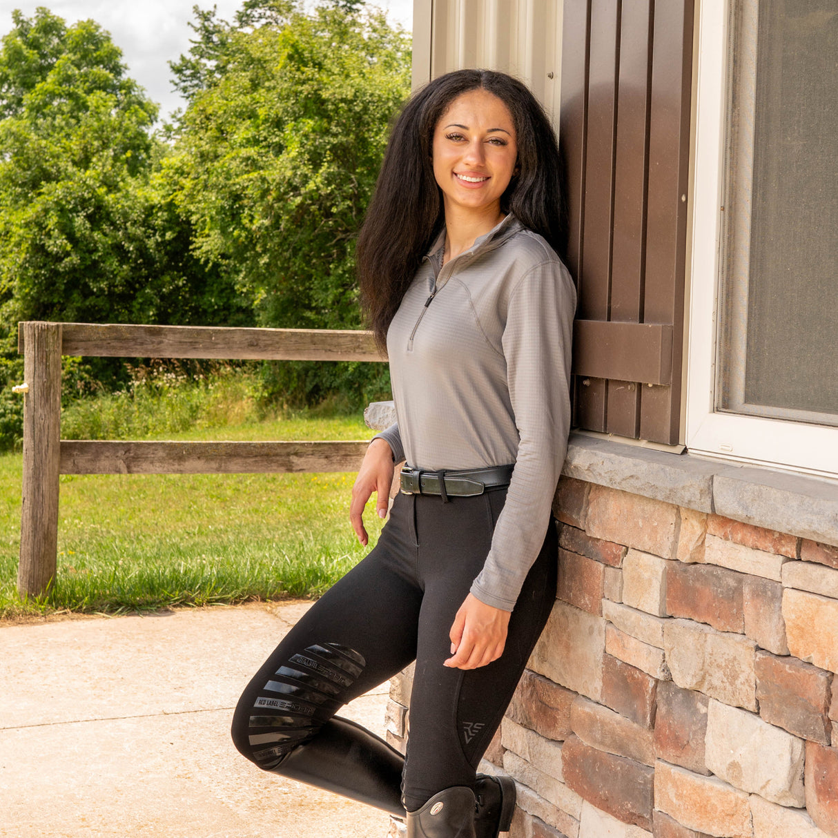 TemTeq Raven Half Zip Top