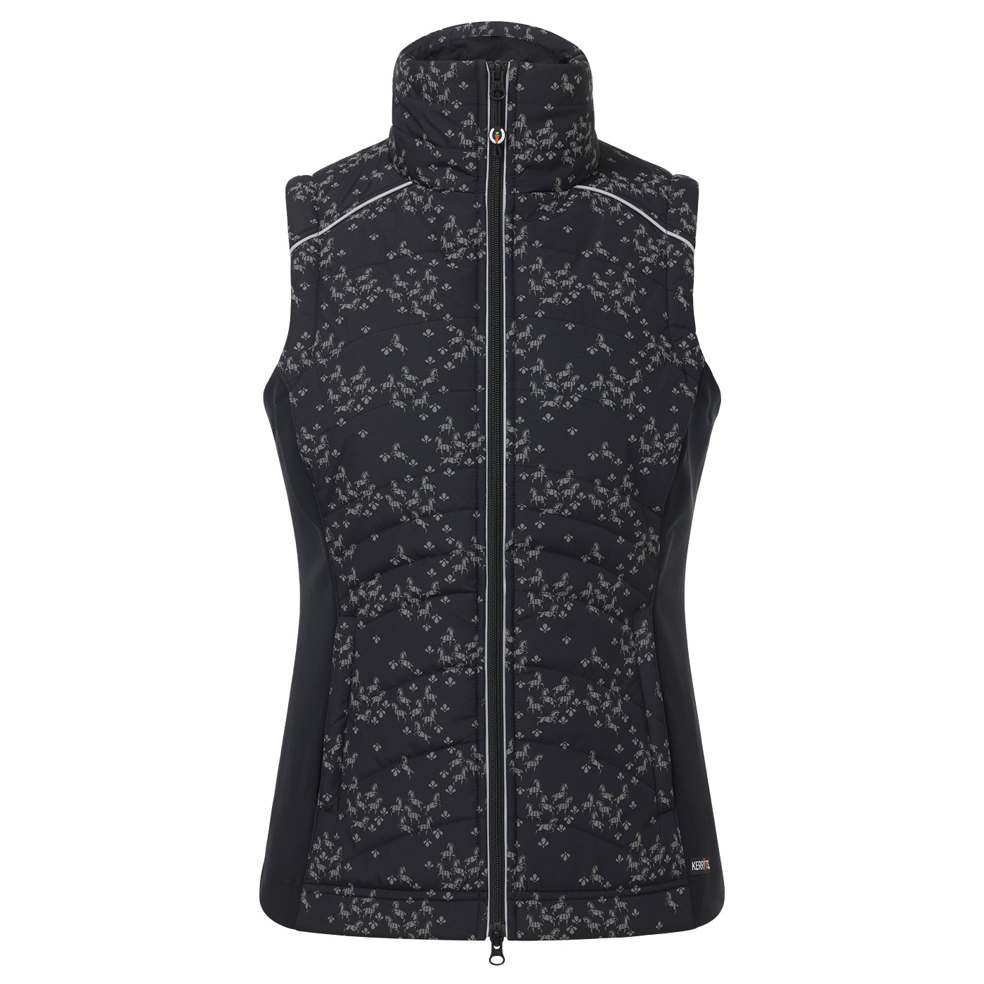 Kerrits Horse Reflection Quilted Vest