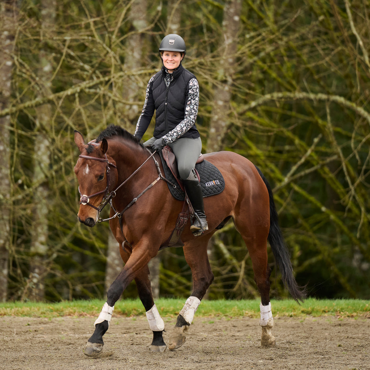 Kerrits First Level Fleece Quarter Zip Tech Top