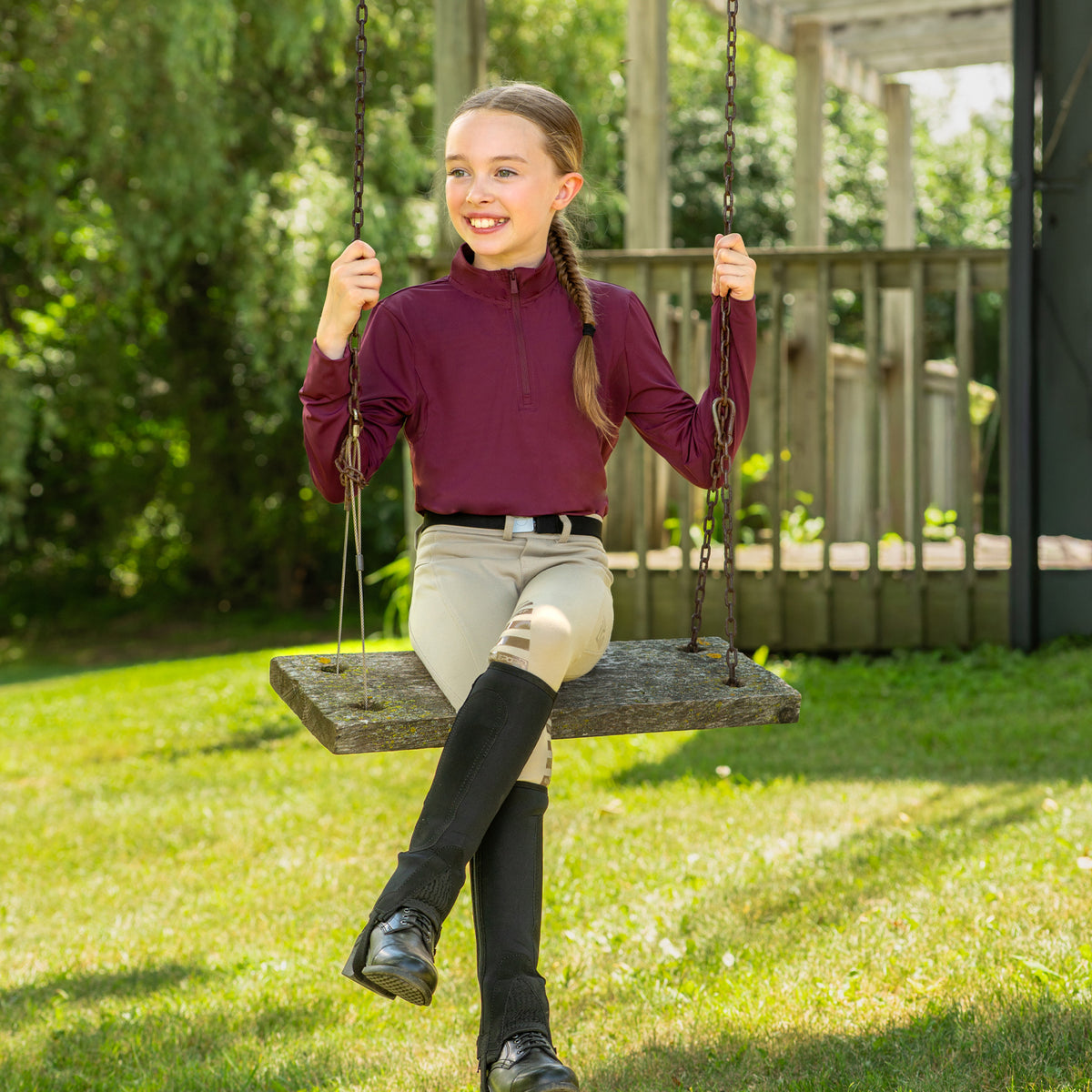 TemTeq Belize 3.0 Technical Quarter Zip Base Layer - Kids'
