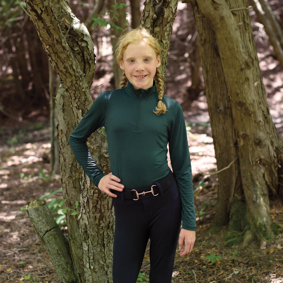 TemTeq Belize 3.0 Technical Quarter Zip Base Layer - Kids'