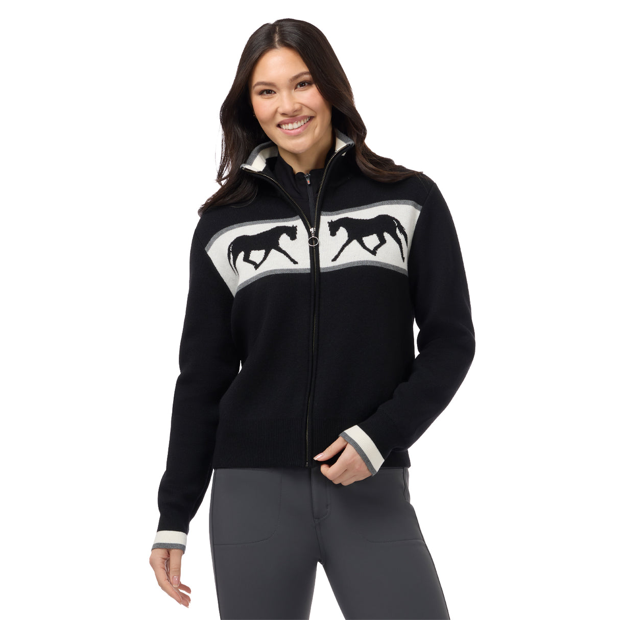 Kerrits Reflections Full Zip Sweater