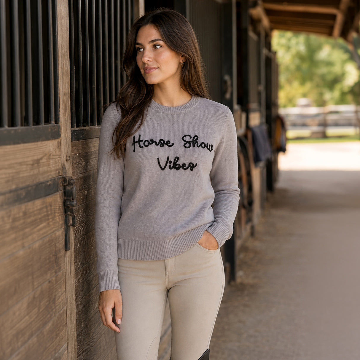 Kathryn Lily Horse Show Vibes Sweater