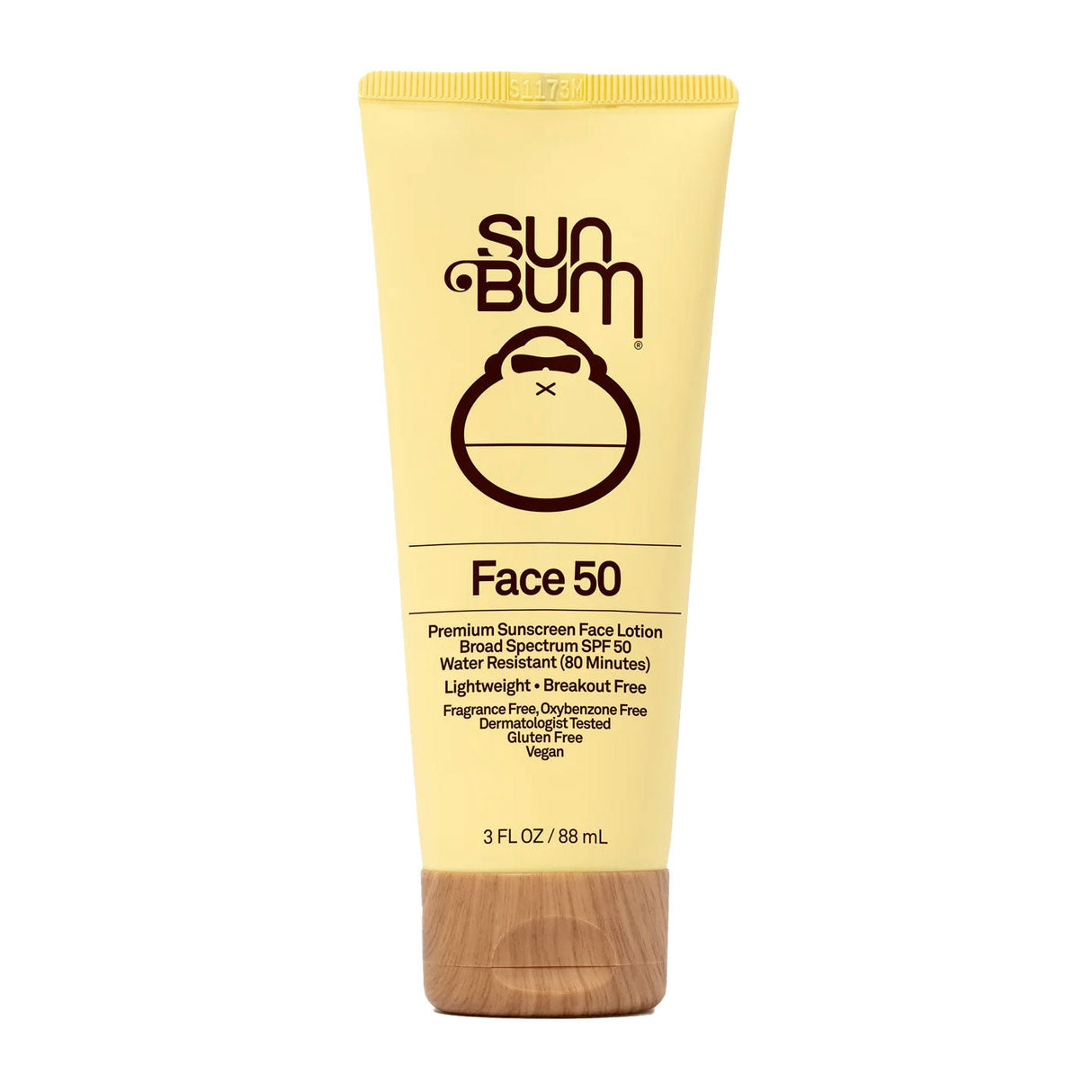 Sun Bum SPF 50 Face Lotion 3 oz.