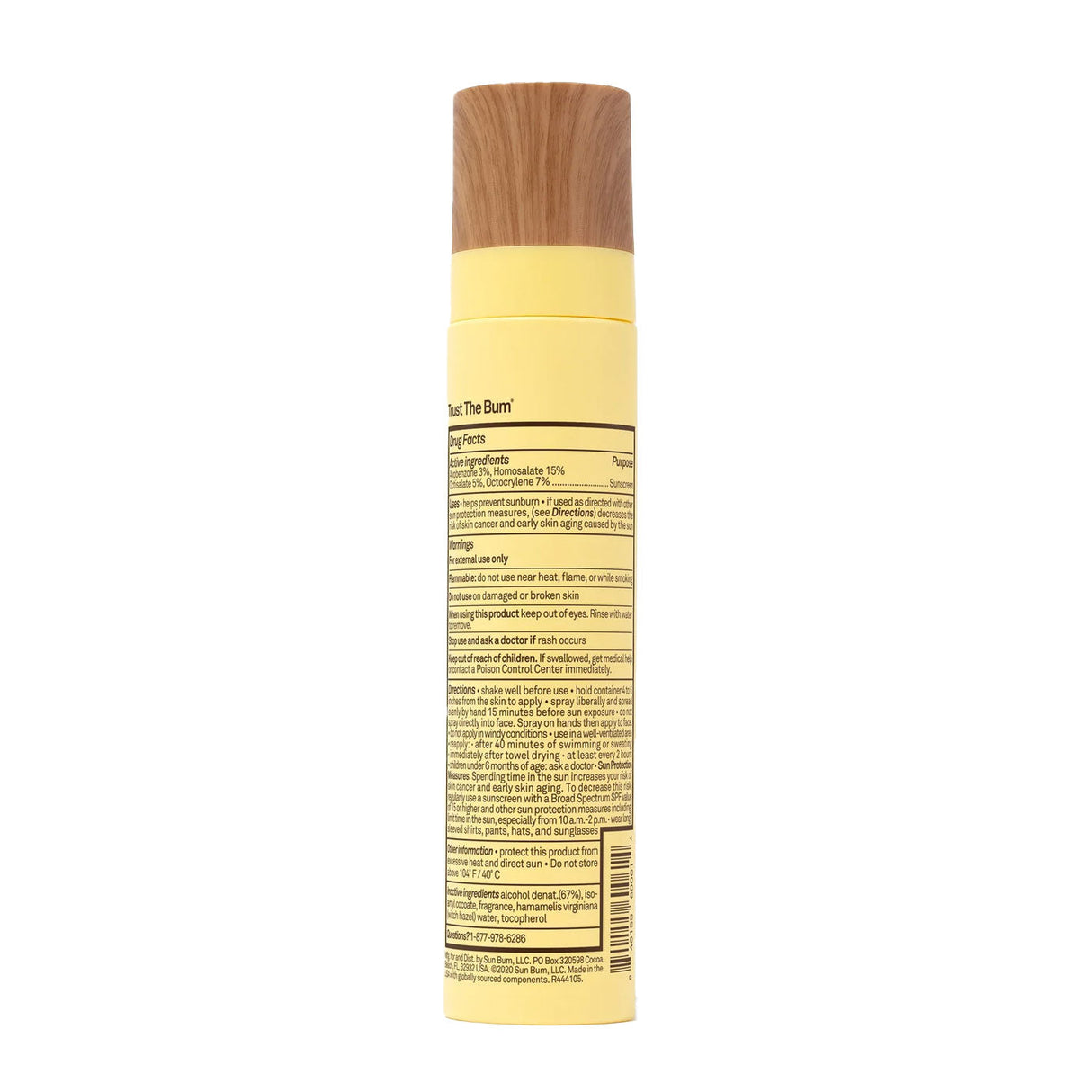 Sun Bum SPF 45 Face Mist 3.4 oz.