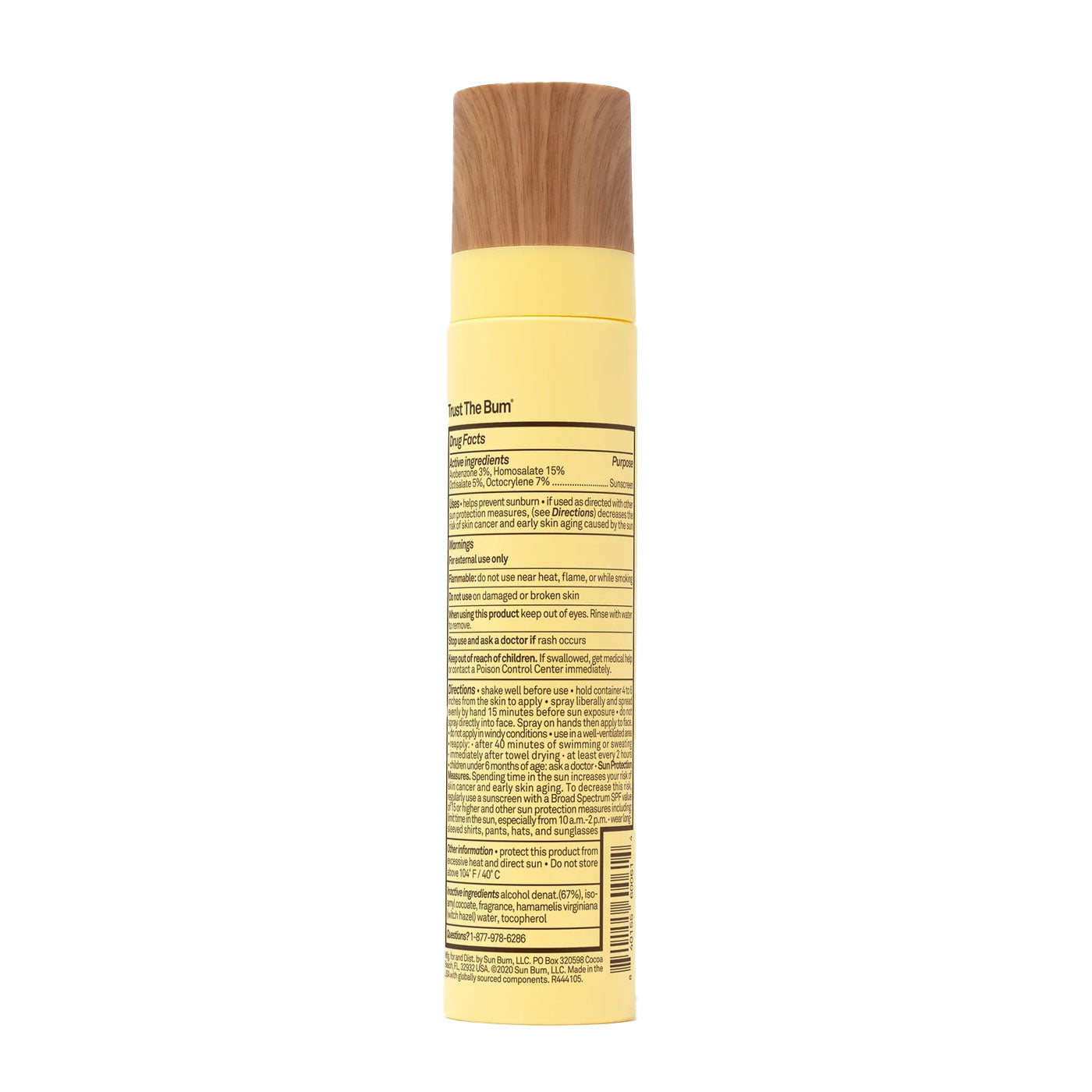 Sun Bum SPF 45 Face Mist 3.4 oz.