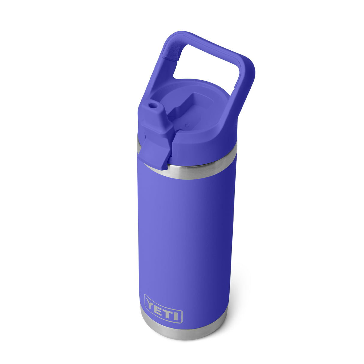 YETI Rambler Water Bottle W/ Color-Matched Straw Cap 18 oz.