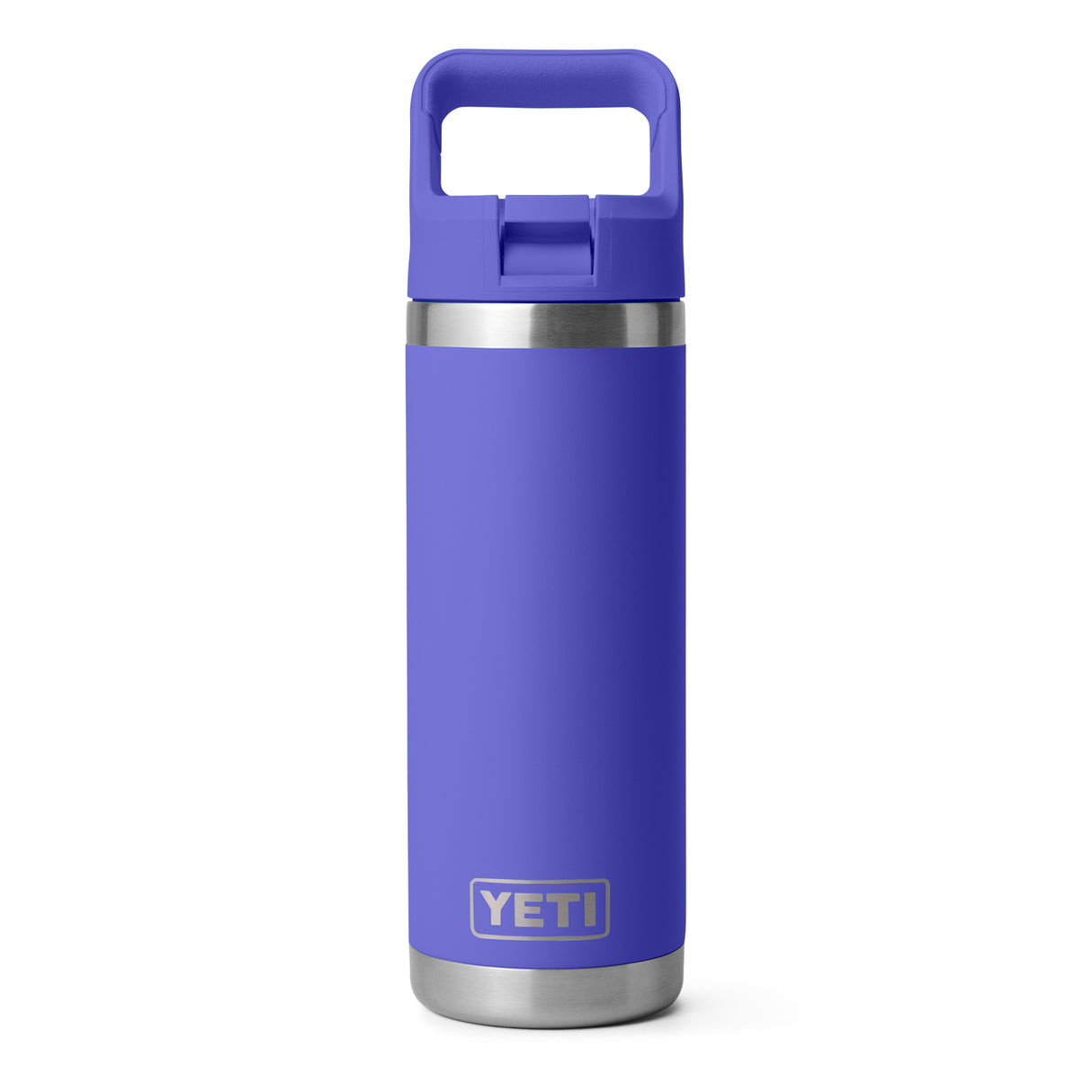YETI Rambler Water Bottle W/ Color-Matched Straw Cap 18 oz.