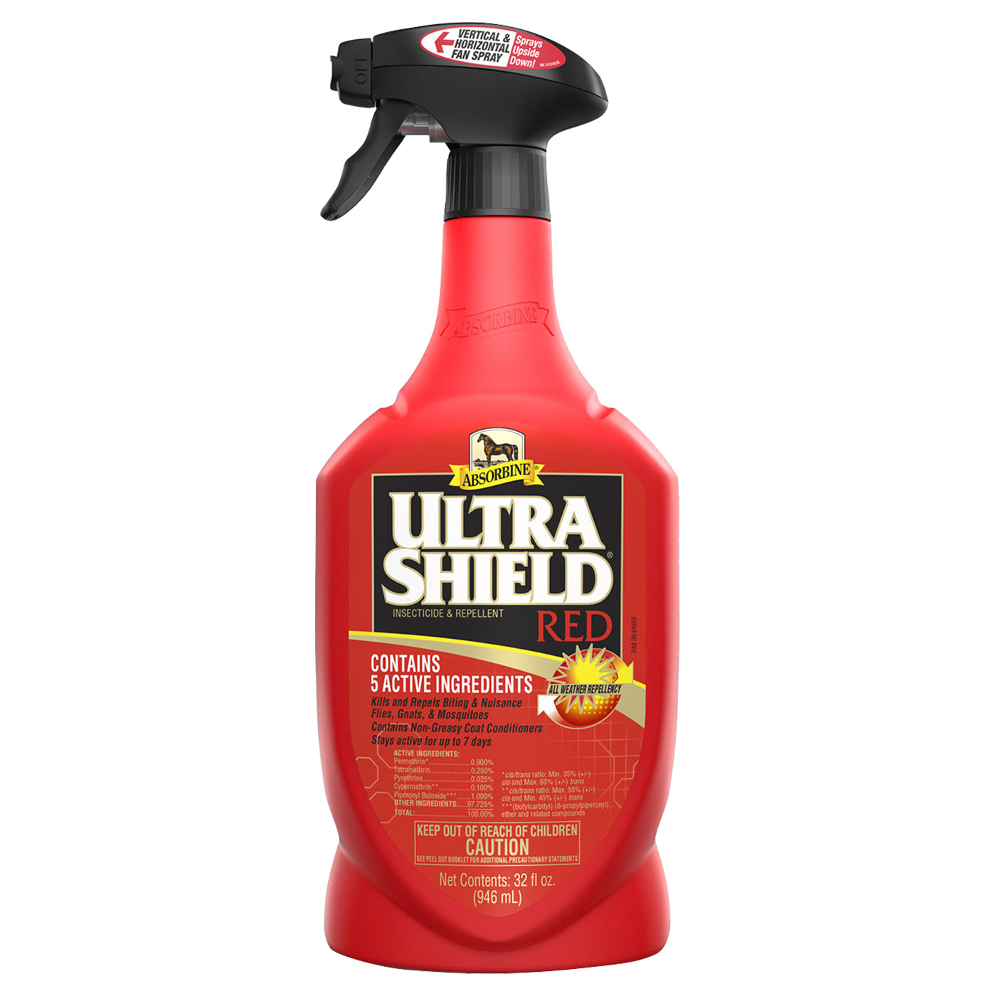 Absorbine UltraShield Red Insecticide & Repellent Spray 32 oz.