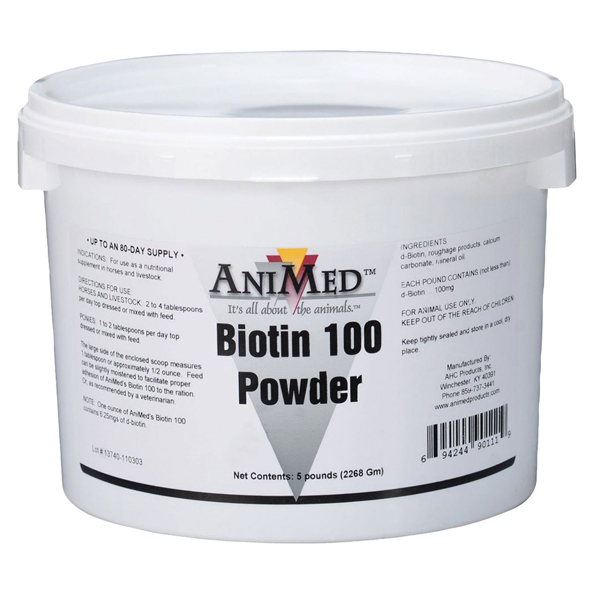 AniMed Biotin 100 5 lb.