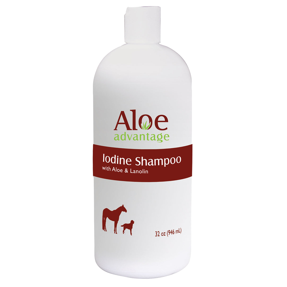 Aloe Advantage Iodine Shampoo W/ Aloe & Lanolin 32 oz.
