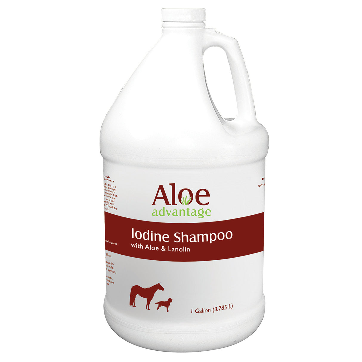 Aloe Advantage Iodine Shampoo W/ Aloe & Lanolin Gallon