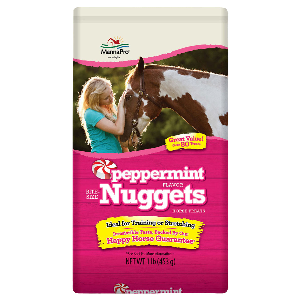 Manna Pro Bite Size Nuggets Peppermint 1 lb.