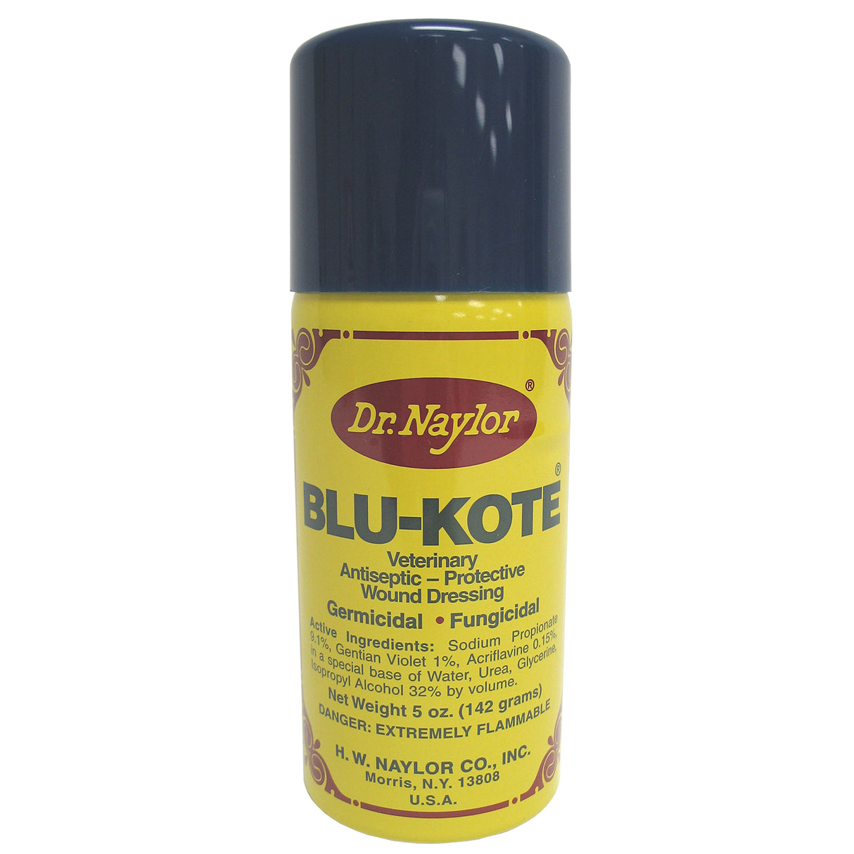 Blu-Kote Veterinary Antiseptic Protective Wound Dressing Aerosol 4.5 oz.