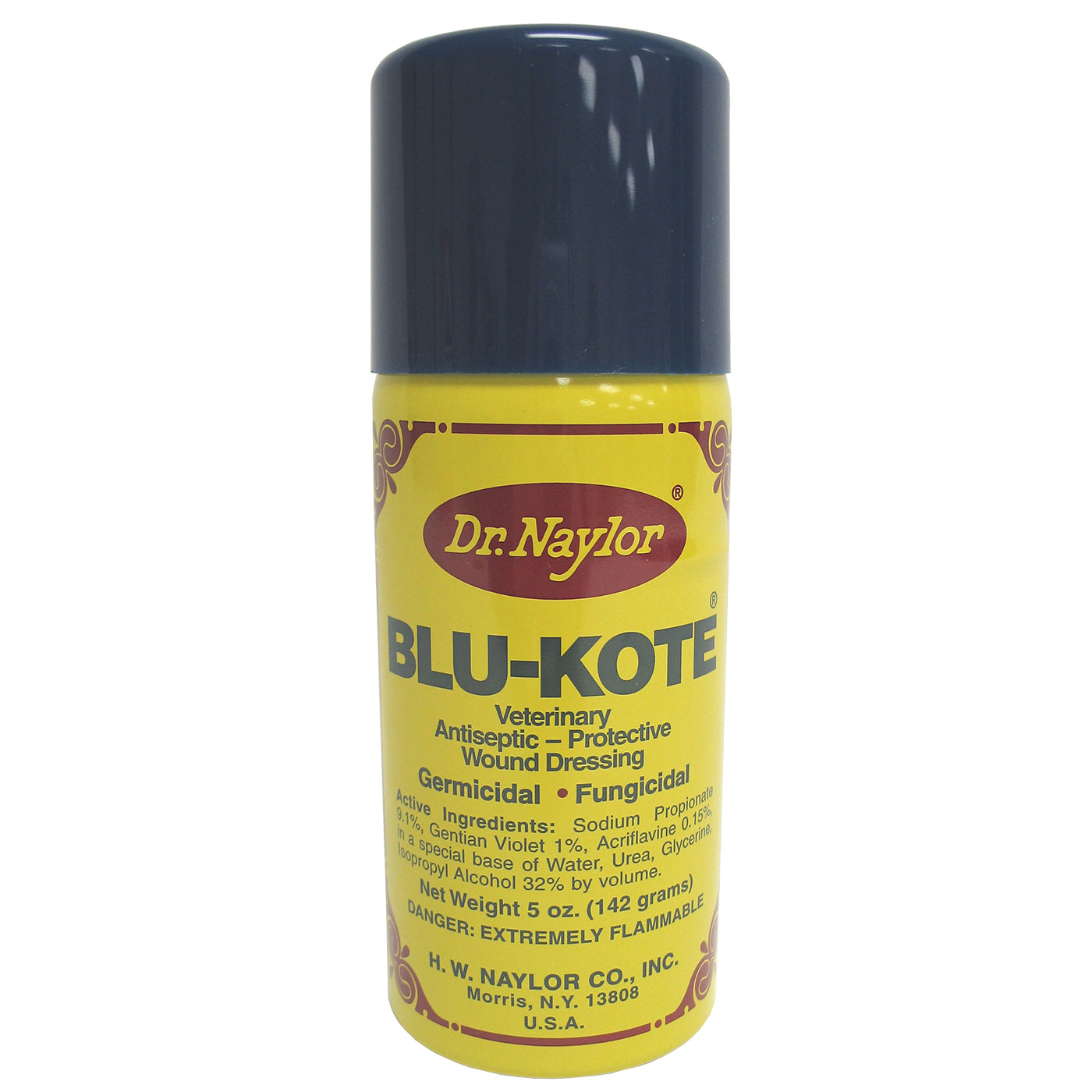 Blu-Kote Veterinary Antiseptic Protective Wound Dressing Aerosol 4.5 oz.