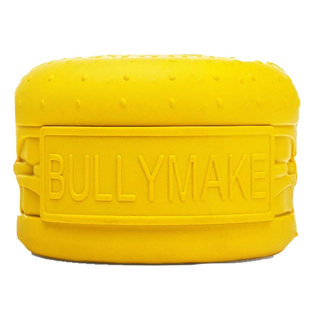 Bullymake Toss N' Treat Cheeseburger Rubber Toy