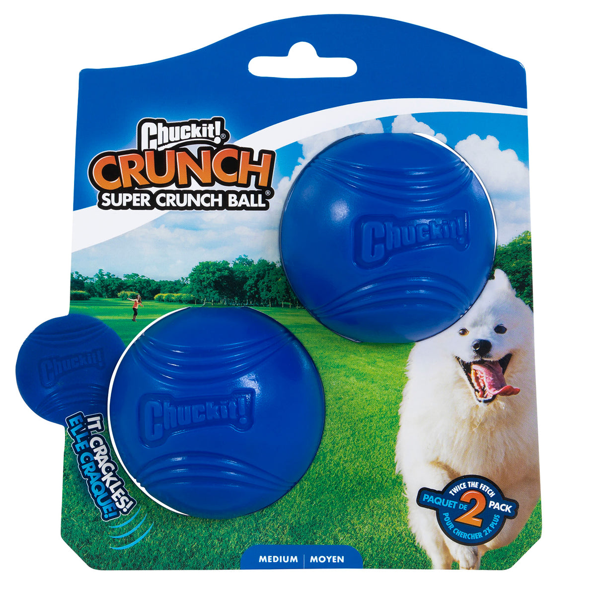 Chuckit! Super Crunch Ball - 2 Pack