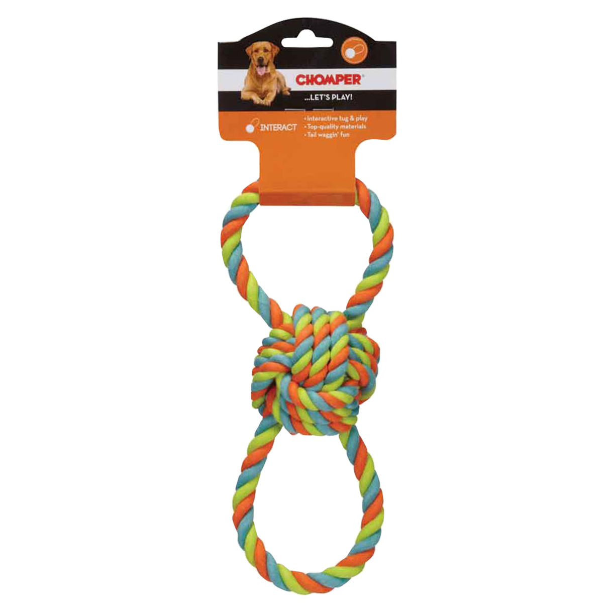 Chomper Figure Eight Rope Toy