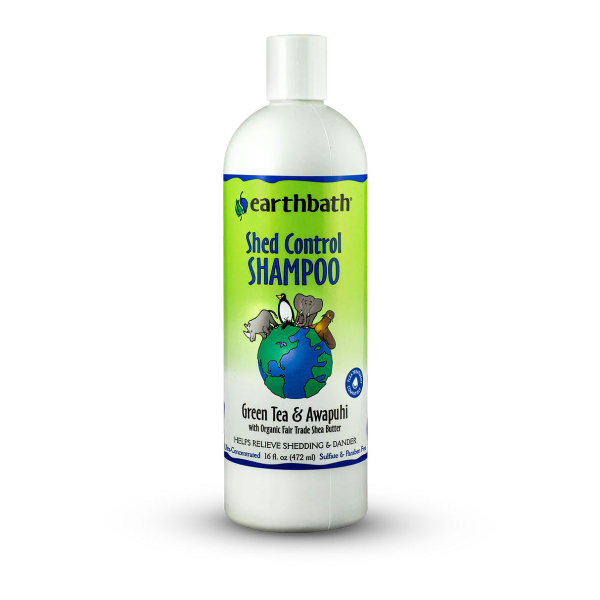 Earthbath Shed Control Pet Shampoo 16 oz.