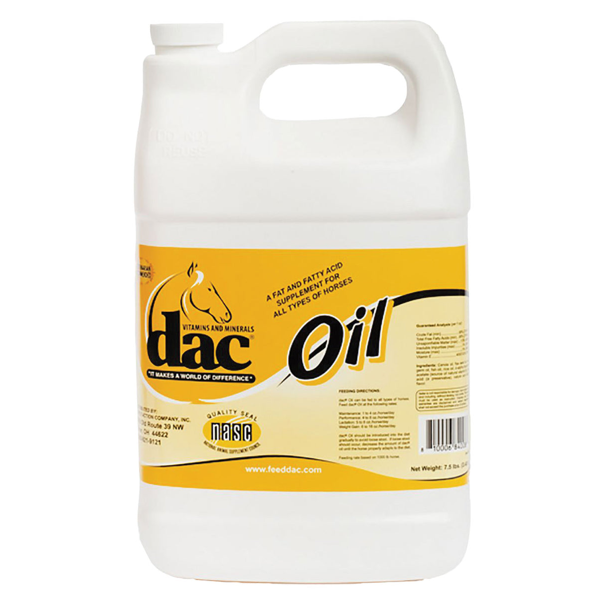 Dac Oil 7.5 lb.