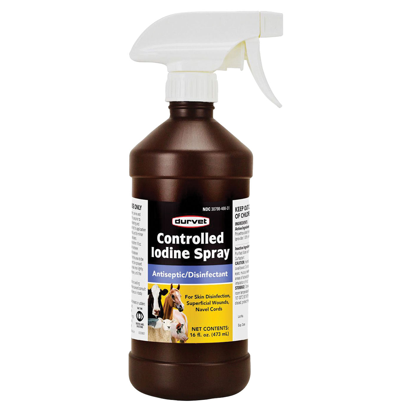 Durvet Controlled Iodine Spray 16 oz.