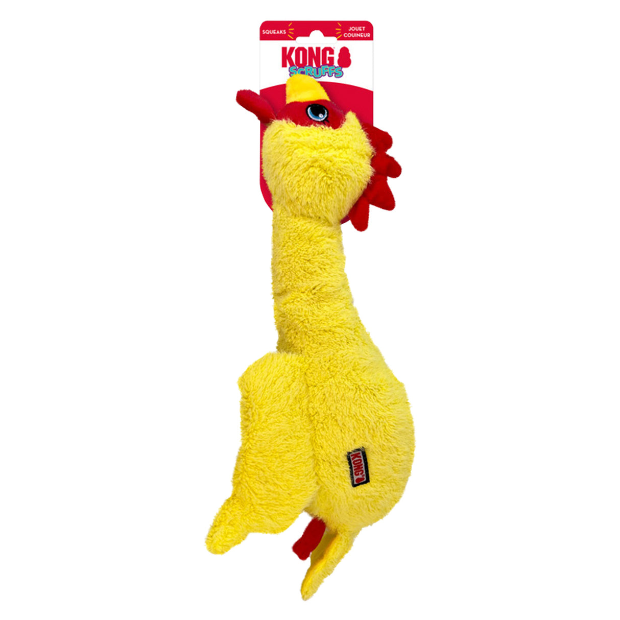 Kong Scruffs Chicken Dog Toy