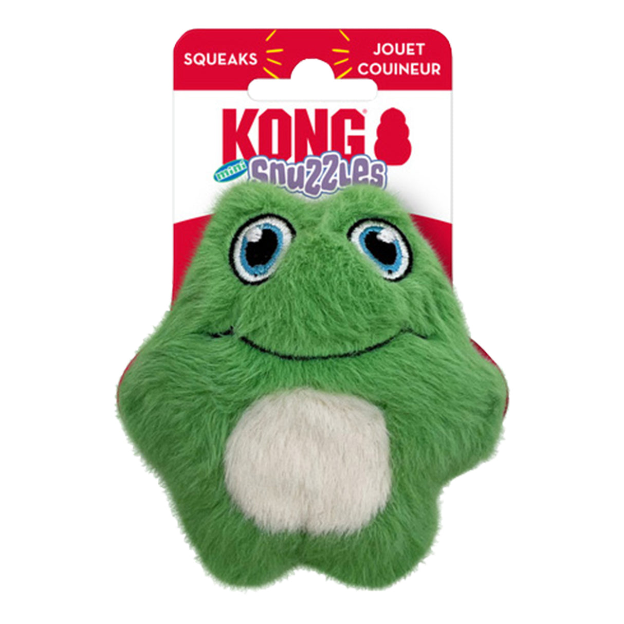 Kong Snuzzles Mini Frog Dog Toy