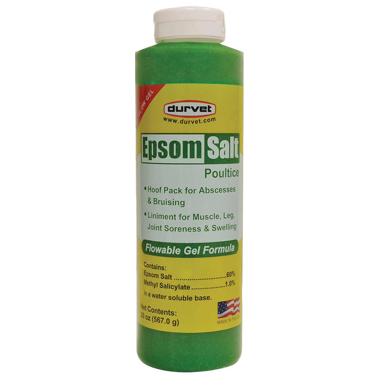 Durvet Epsom Salt Flowable Gel Poultice 20 oz.