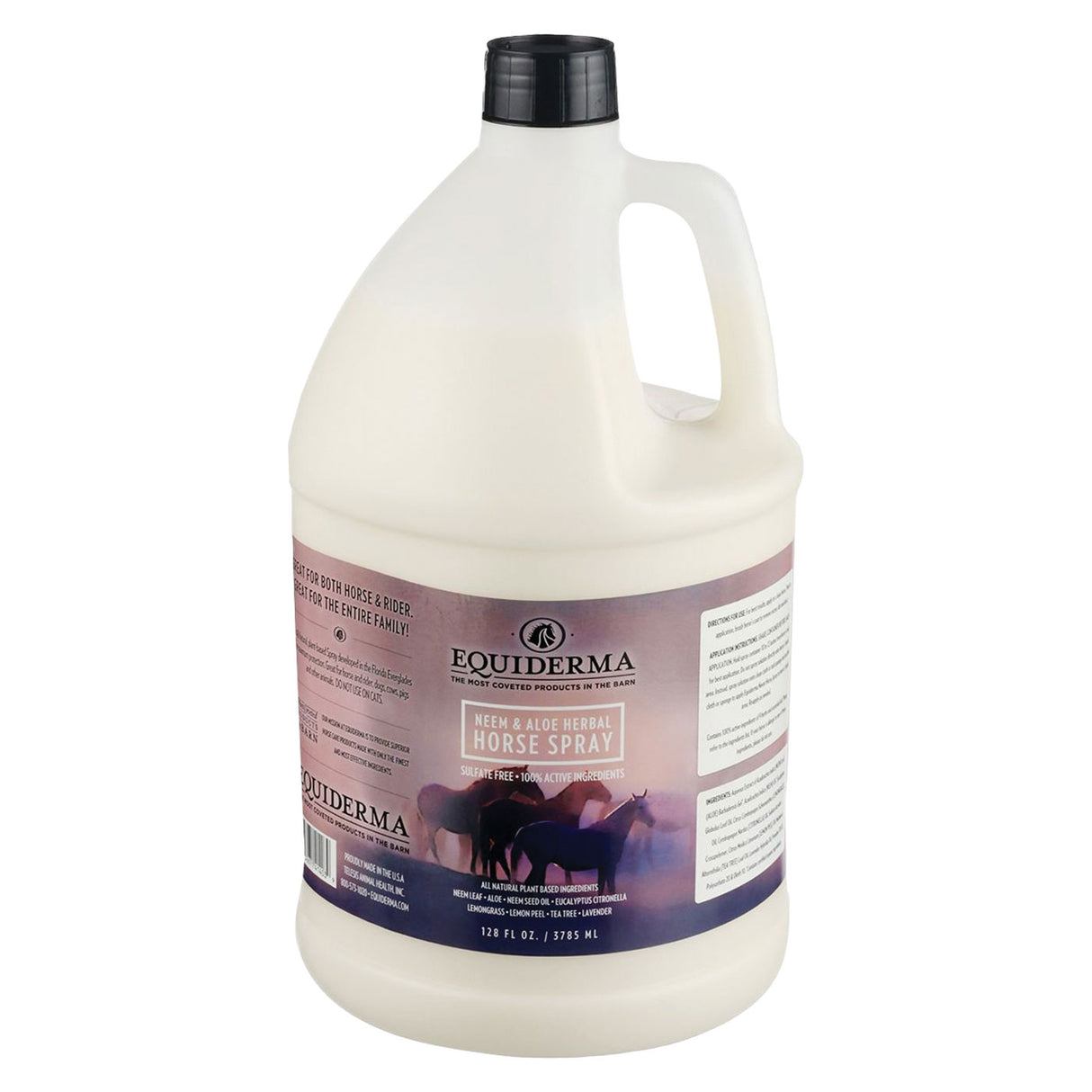 Equiderma Neem & Aloe Herbal Horse Spray 128 oz.