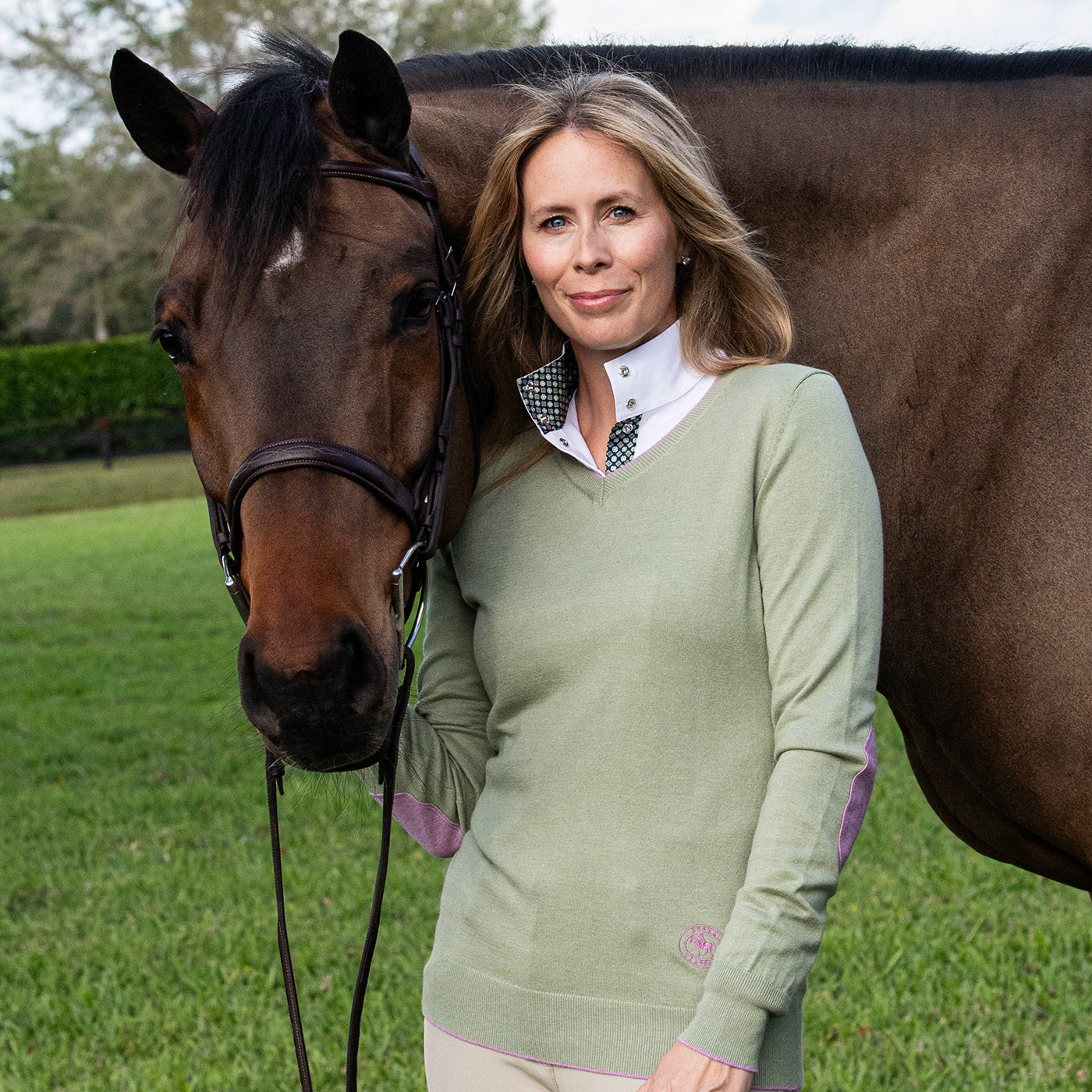 Essex Classics Trey V-Neck Sweater