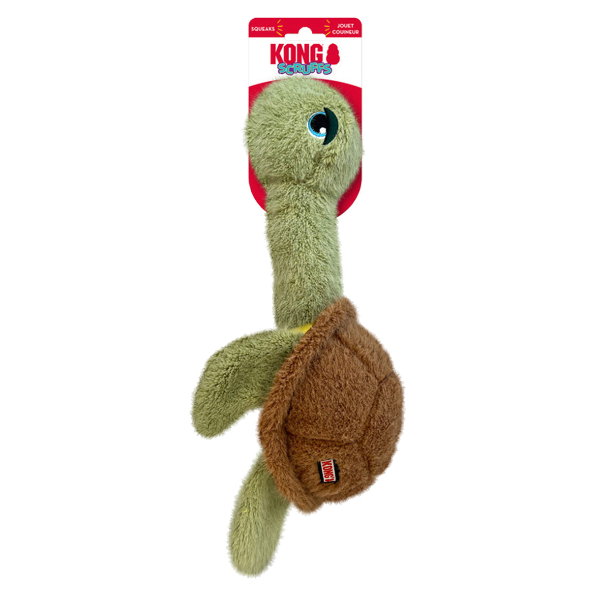 Kong Scruffs Turtle Dog Toy