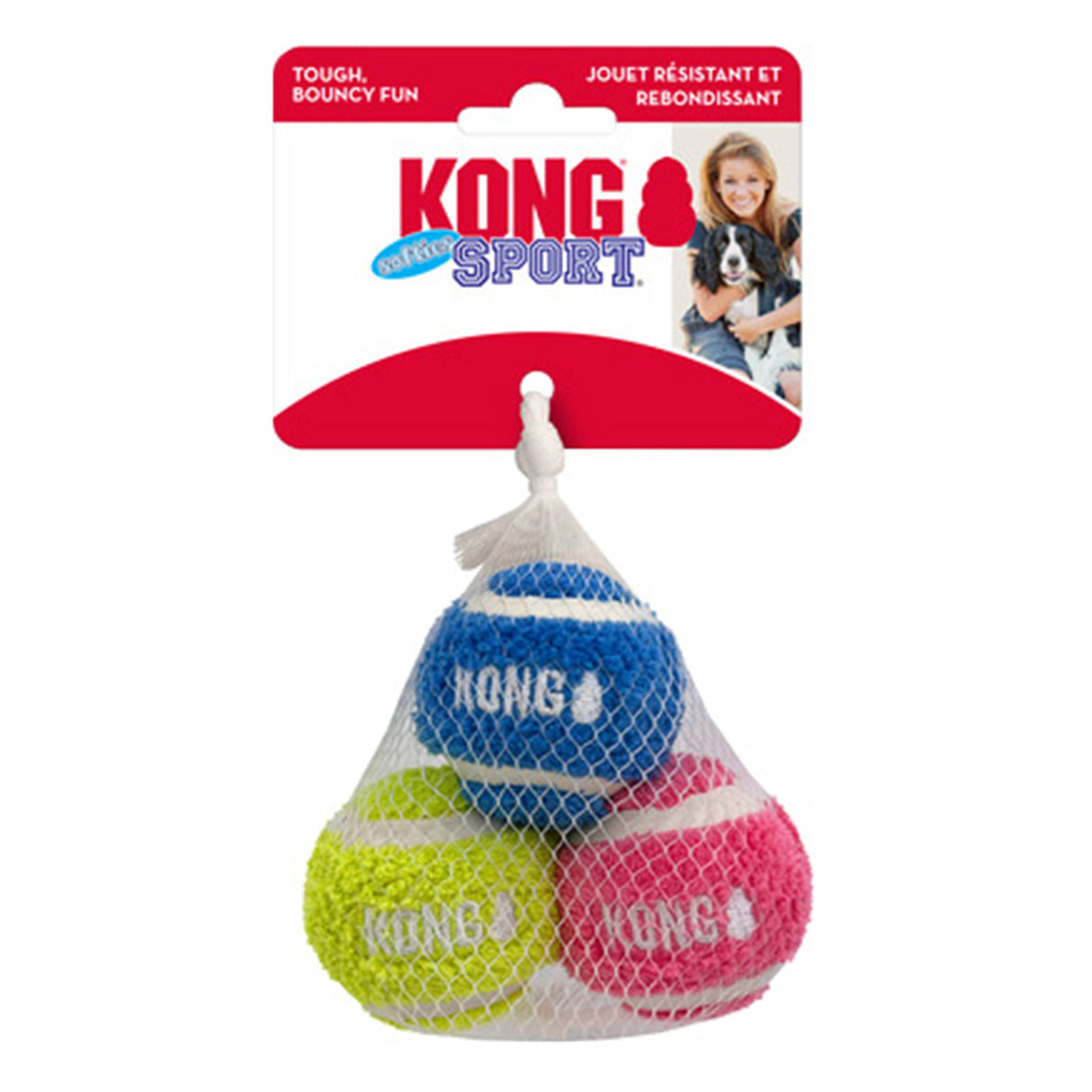 Kong Sport Softies Balls Dog Toy