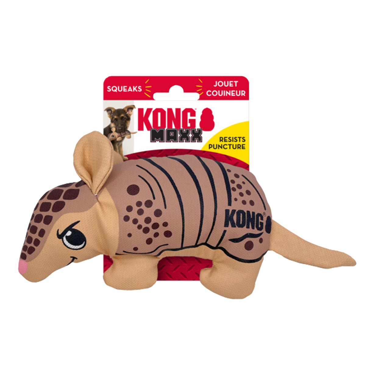 Kong Maxx Armadillo Dog Toy
