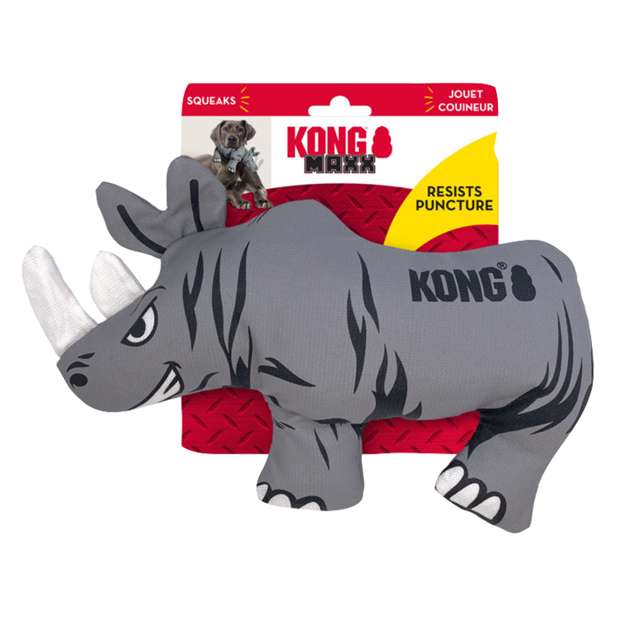 Kong Maxx Rhino Dog Toy