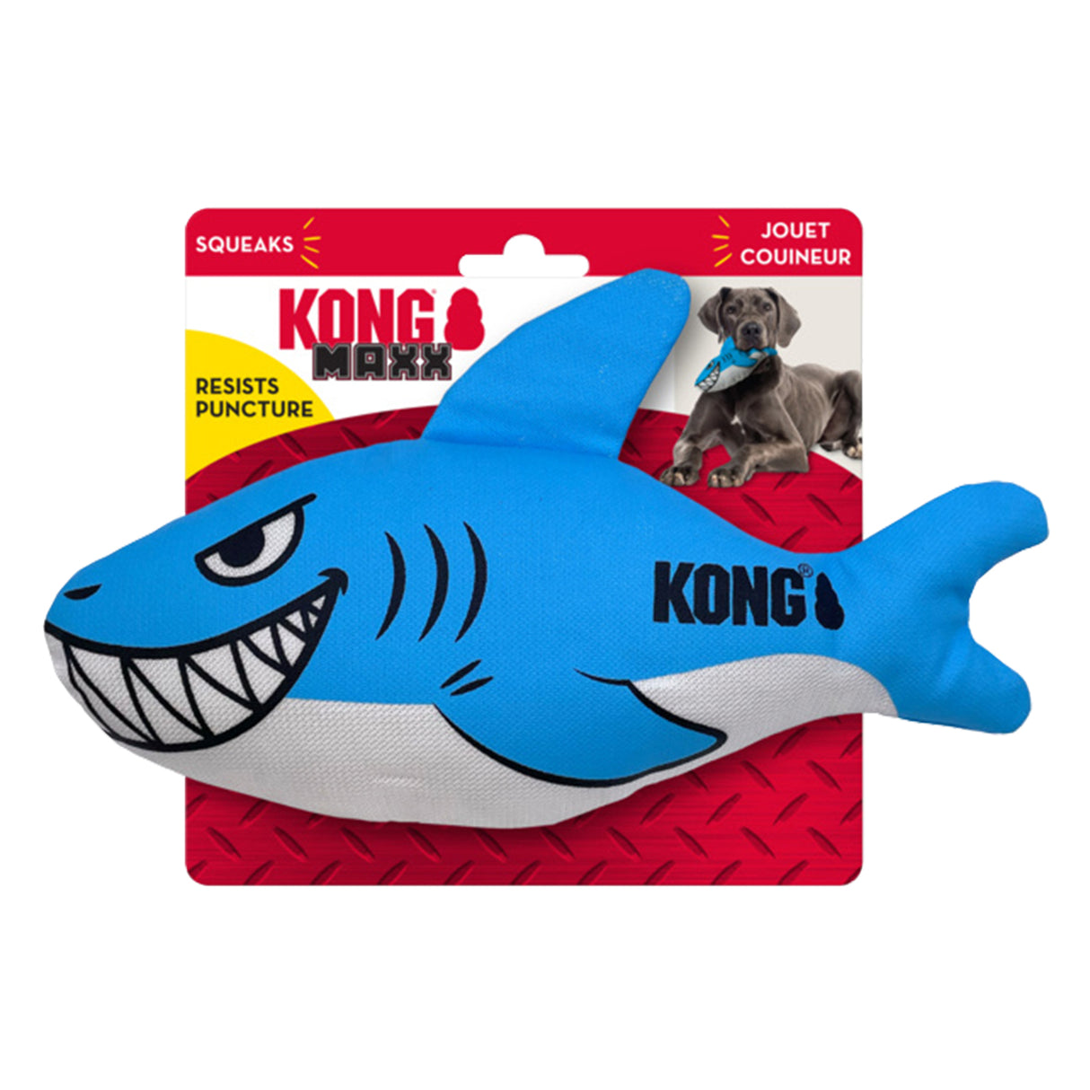 Kong Maxx Shark Dog Toy