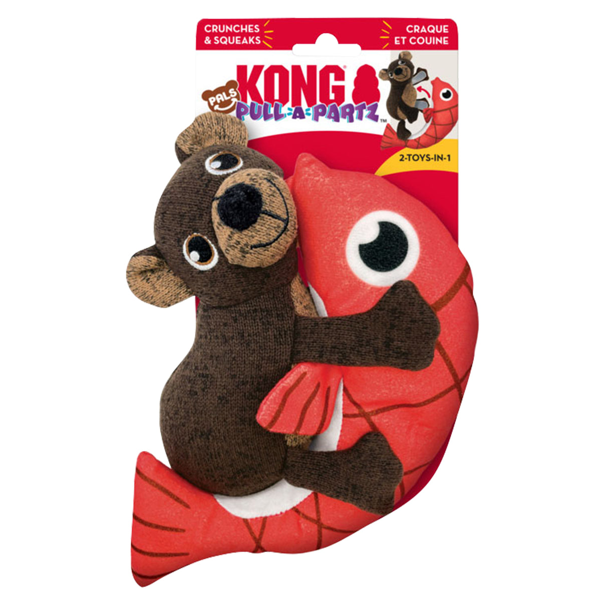 Kong Pull-A-Partz Pals Bear Dog Toy