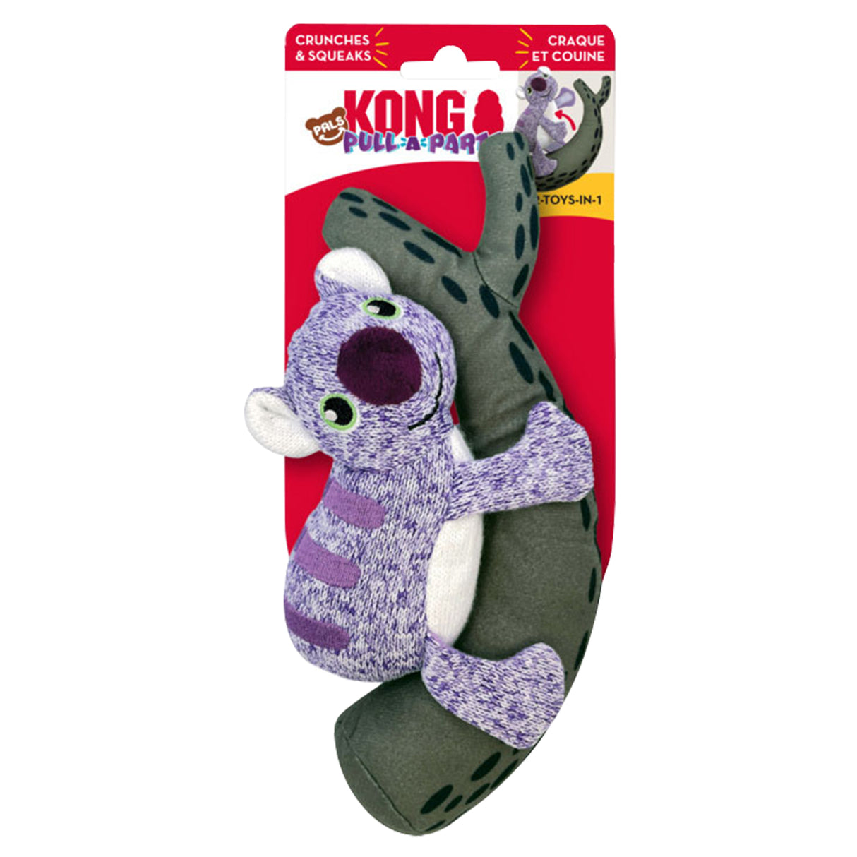 Kong Pull-A-Partz Pals Koala Dog Toy