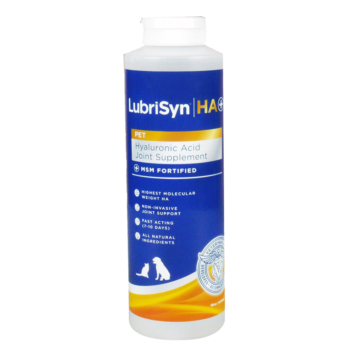 LubriSynHA Plus MSM Pet Supplement 16 oz.