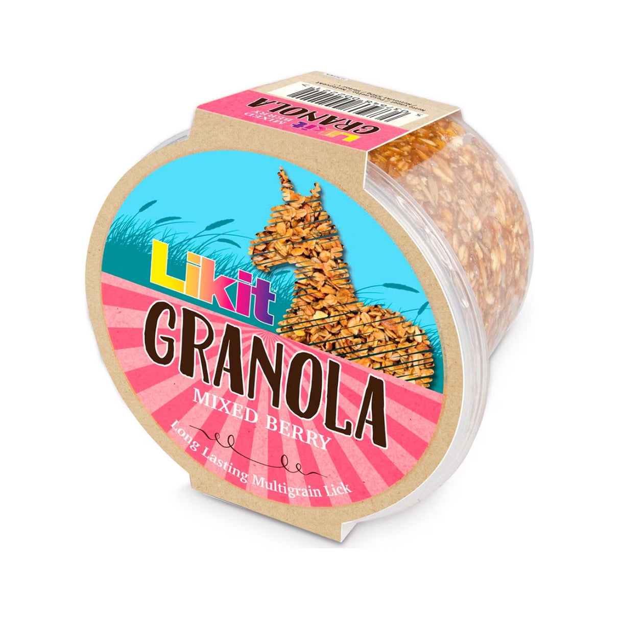 Likit Granola Mixed Berry Horse Treat 19 oz.