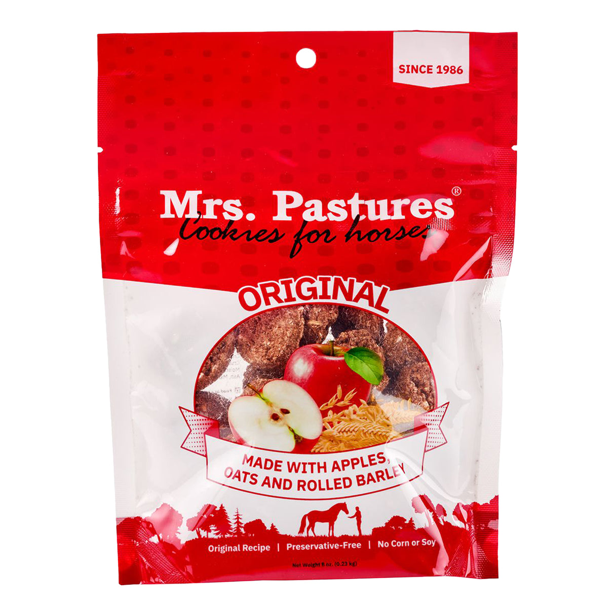 Mrs. Pastures Cookies for Horses Horse Treats 8 oz.
