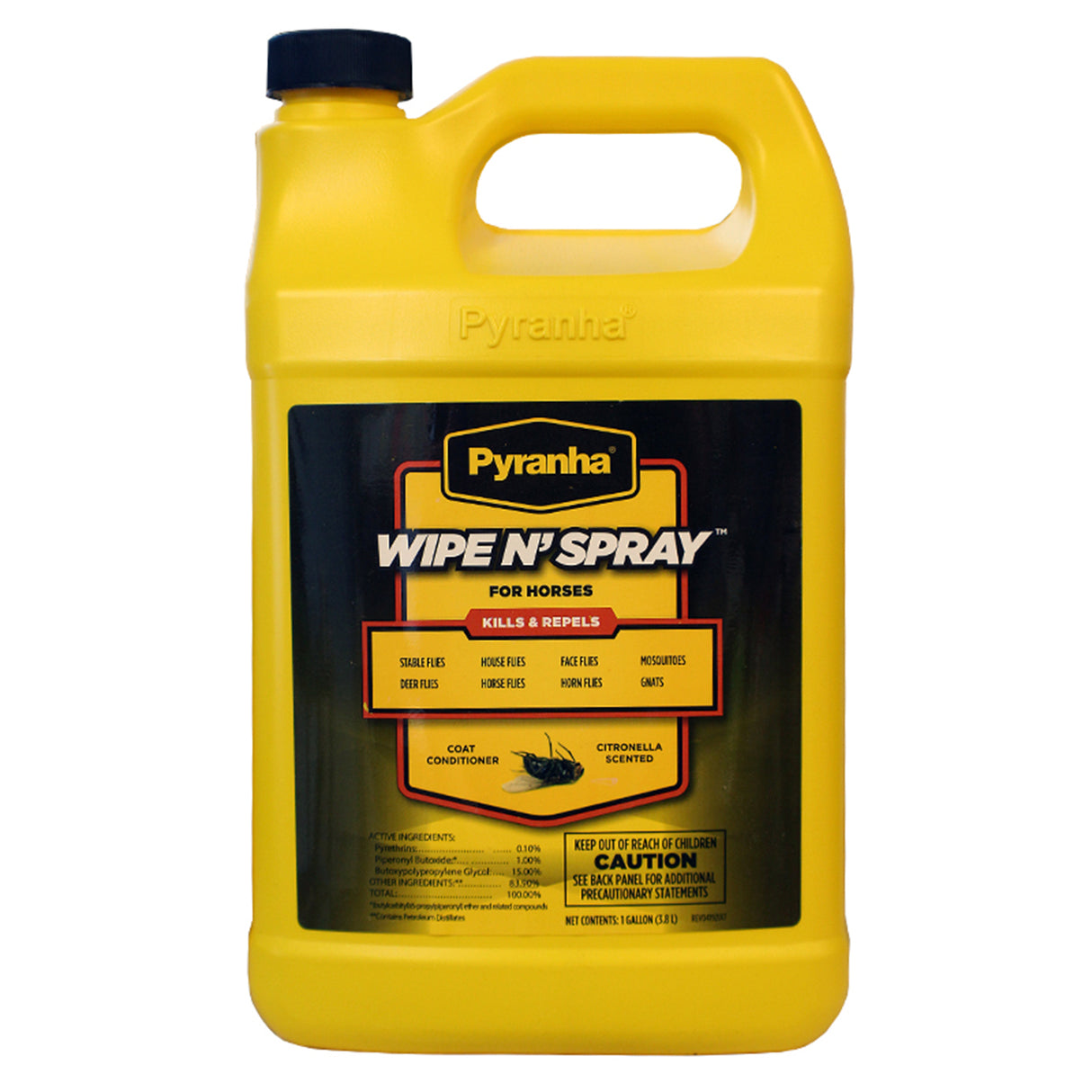 Pyranha Wipe N' Spray Fly Spray Gallon