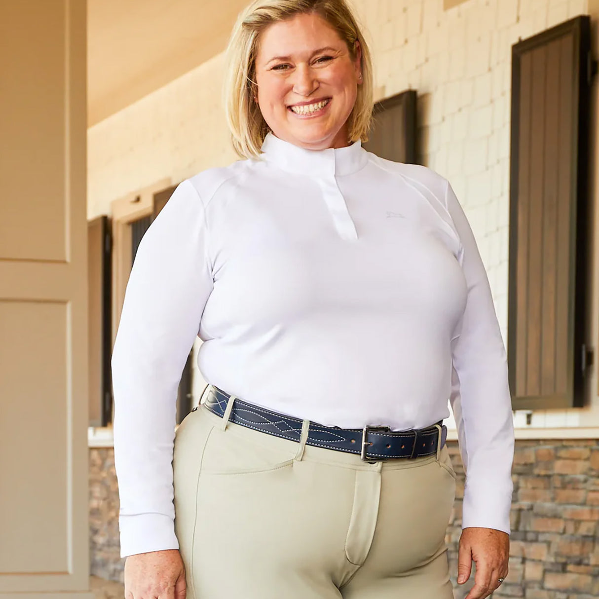 RJ Classics Sofia Plus Long Sleeve Show Shirt