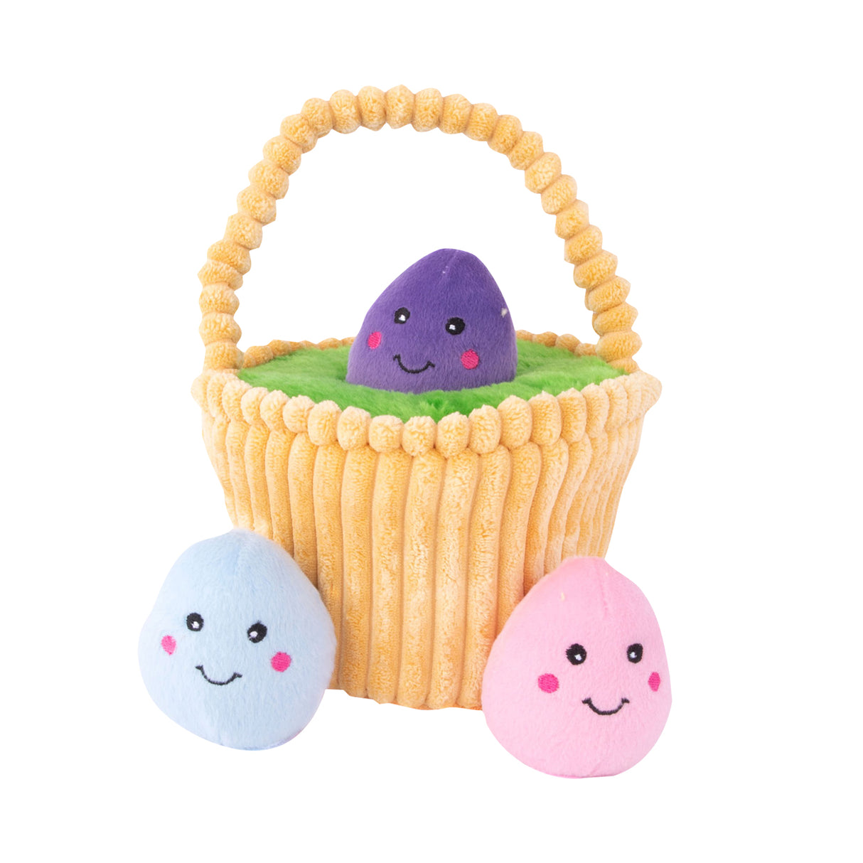 ZippyPaws Easter Egg Basket Zippy Burrow