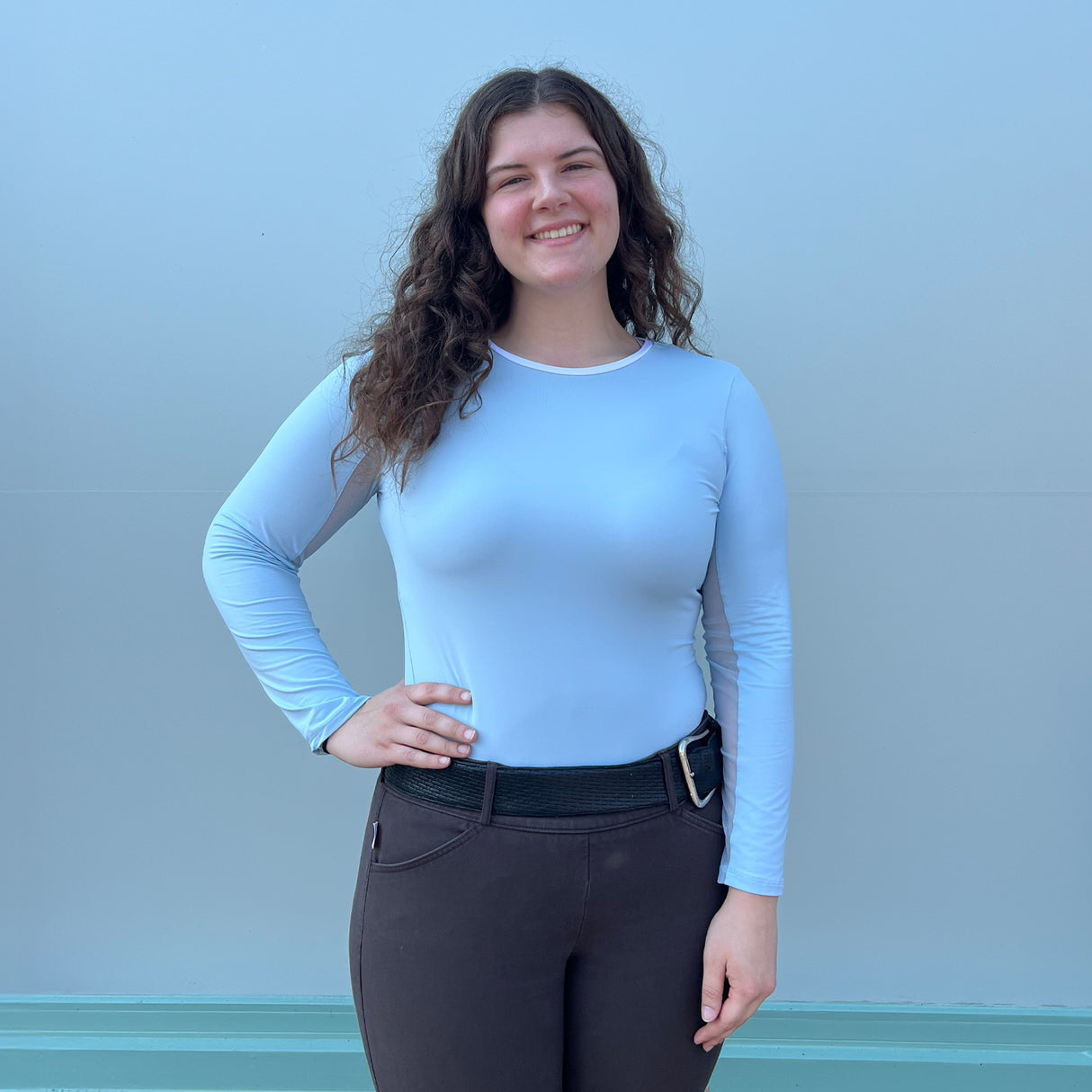 Tailored Sportsman IceFil Long Sleeve Crewneck Top