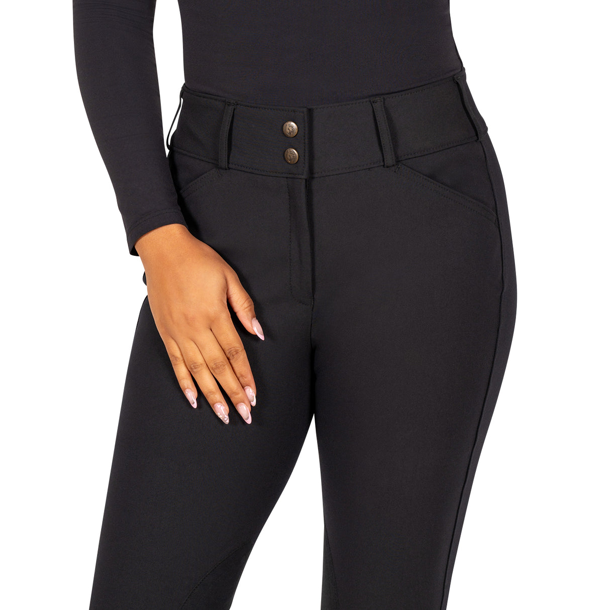 Tailored Sportsman Vintage Knee Patch Mid-Rise Breech