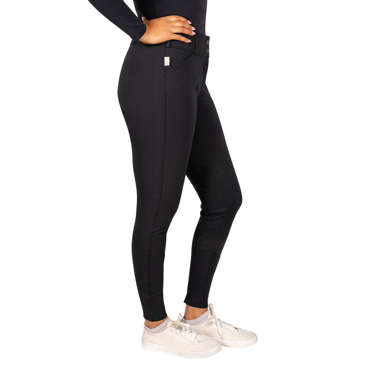 Tailored Sportsman Vintage Knee Patch Mid-Rise Breech