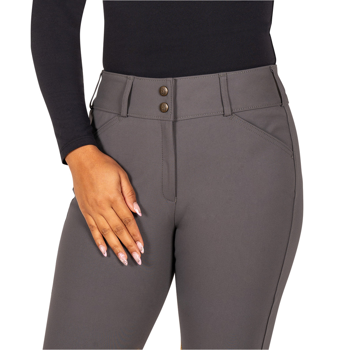 Tailored Sportsman Vintage Knee Patch Mid-Rise Breech