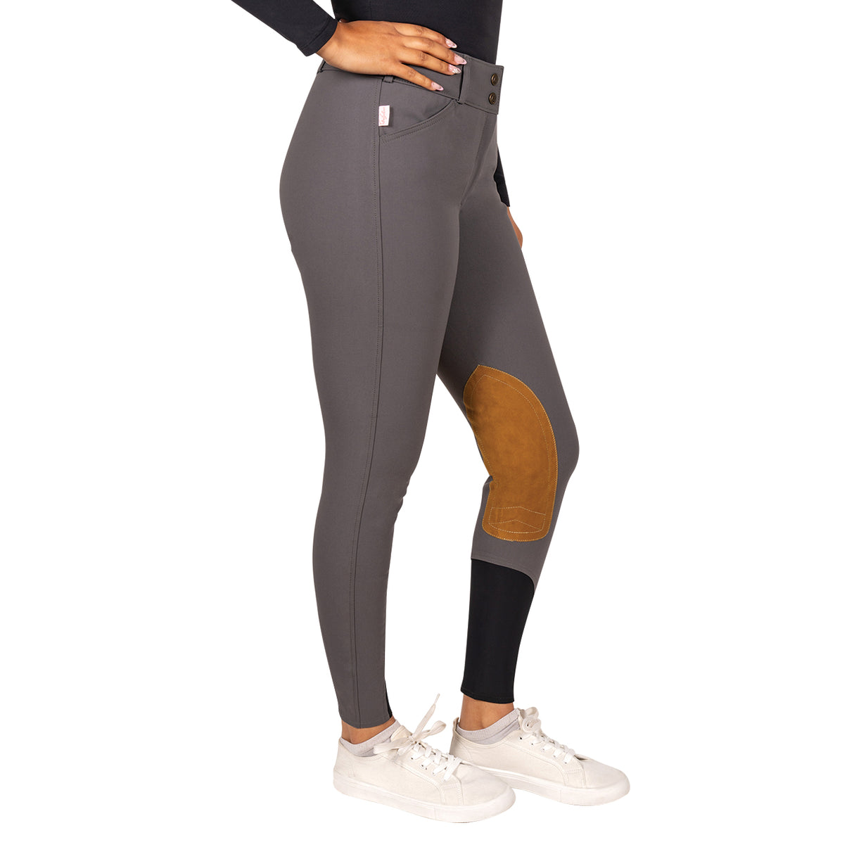 Tailored Sportsman Vintage Knee Patch Mid-Rise Breech